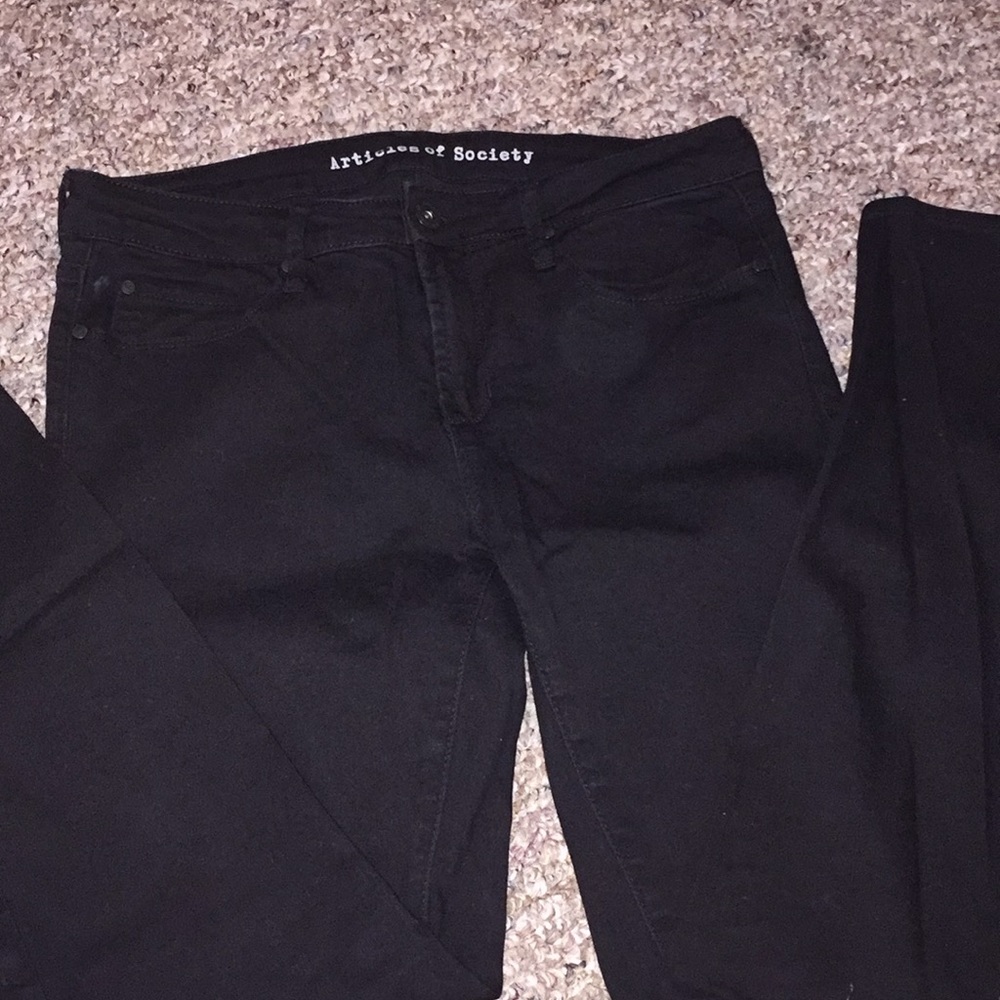 Articles of society black jeans .
